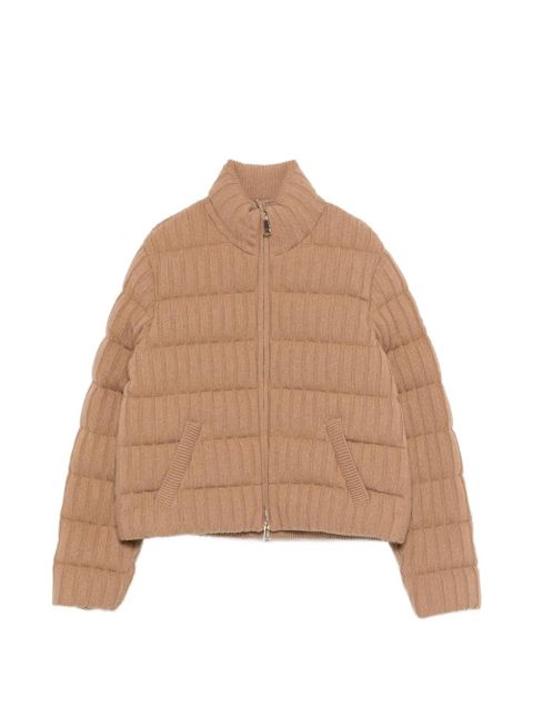 Moncler padded zip-up jacket - Neutrals - zdjęcie produktu nr 1