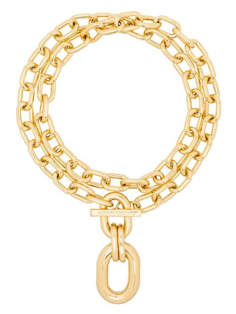 Rabanne double-wrap chain necklace - Gold - zdjęcie produktu nr 1