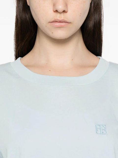 ANINE BING Johnny round-neck T-shirt - Blue