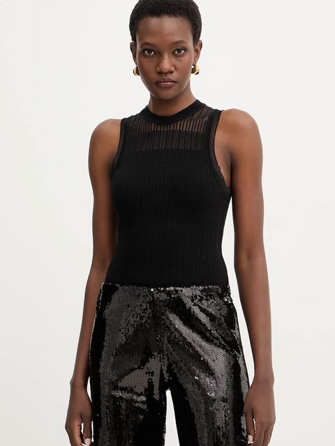 Patrizia Pepe top kolor czarny 8K0360 K310 - zdjęcie produktu nr 1