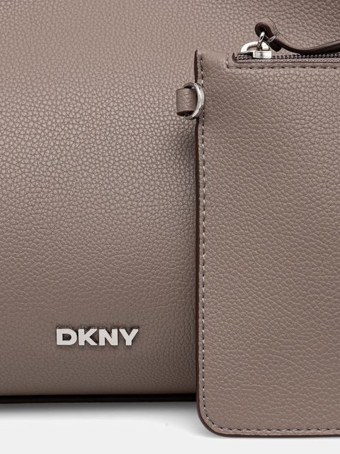 Dkny torebka kolor beżowy R42BAE49