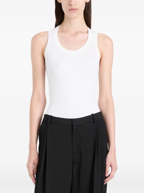 Proenza Schouler Roberts ribbed tank top - White