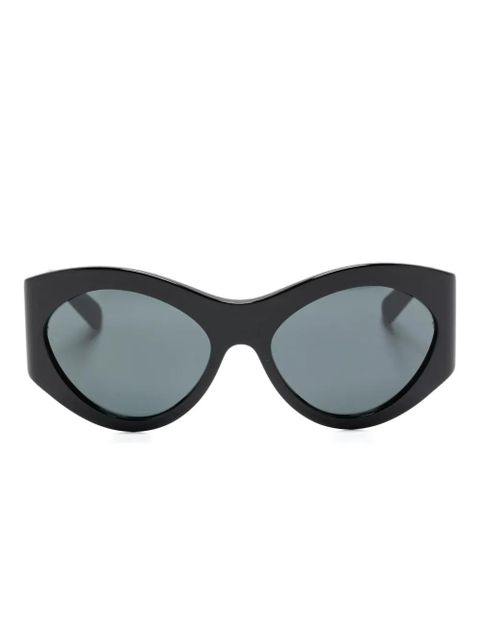 Saint Laurent Eyewear SL 854 oval-frame sunglasses - Black - zdjęcie produktu nr 1