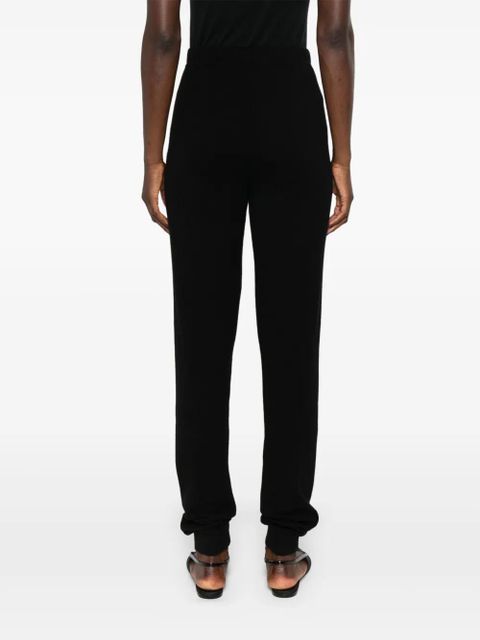 Saint Laurent high-waisted cashmere leggings - Black