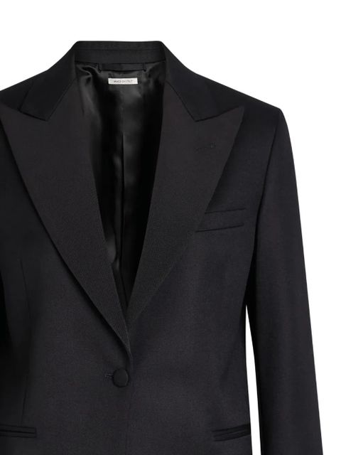 JW Anderson peak-lapel single-button blazer - Black - zdjęcie produktu nr 2