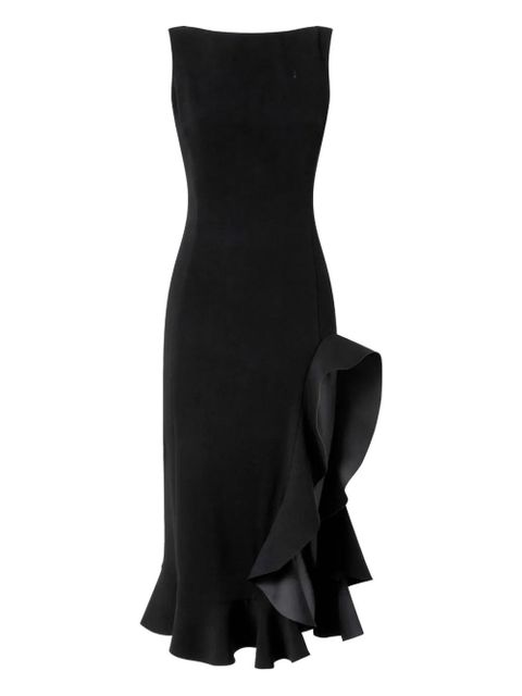 PINKO off-shoulder midi dress - Black - zdjęcie produktu nr 1