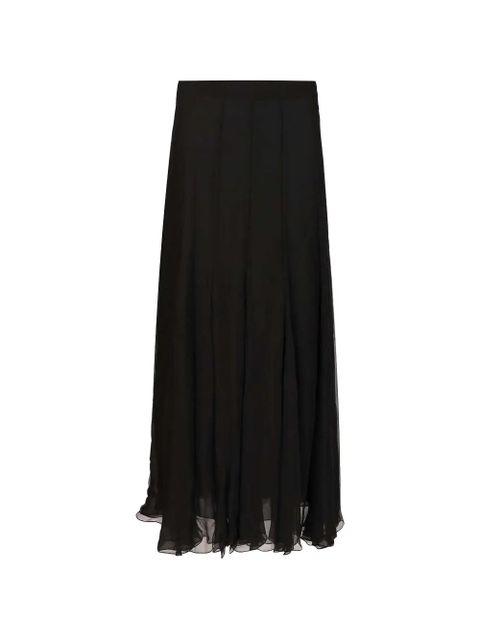 Chloé fluid maxi skirt - Black - zdjęcie produktu nr 1