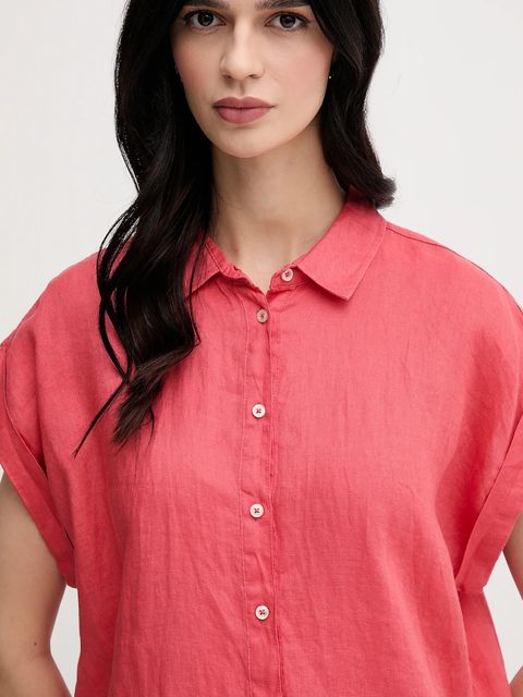 United Colors of Benetton koszula lniana