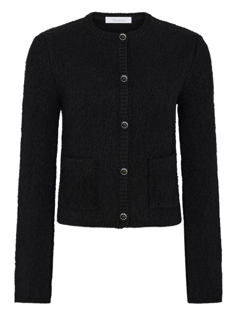 Rabanne textured button-up cardigan - Black - zdjęcie produktu nr 1