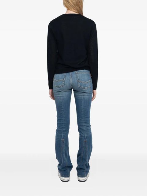 Zadig&Voltaire Manylla button-up V-neck cardigan - Black