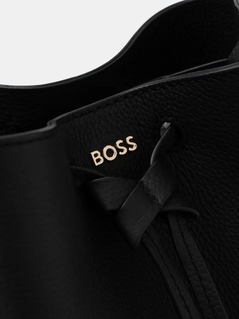 BOSS torebka skórzana Lenah SM Bucket