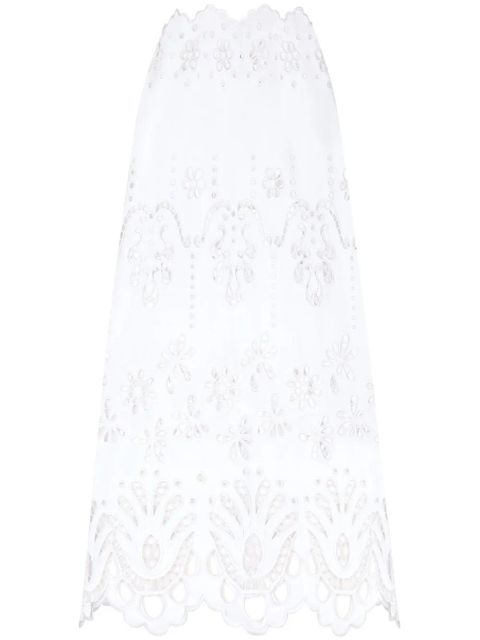 Dolce & Gabbana scallop cut-out skirt - White - zdjęcie produktu nr 1