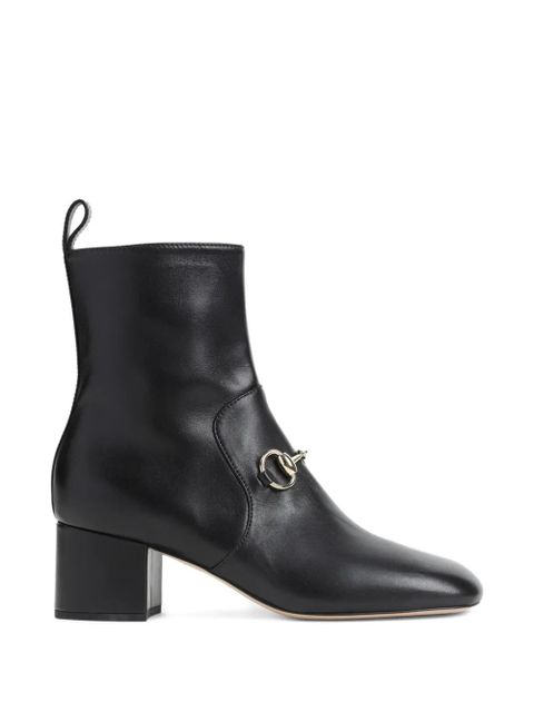 Gucci horsebit ankle boots - Black - zdjęcie produktu nr 1