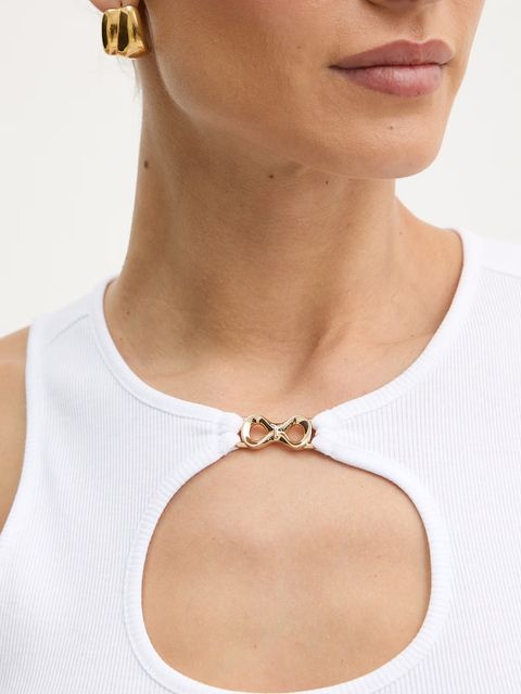 Twinset top bawełniany