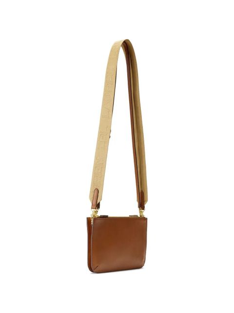 Lauren Ralph Lauren medium logo-strap cross body bag - Brown - zdjęcie produktu nr 1