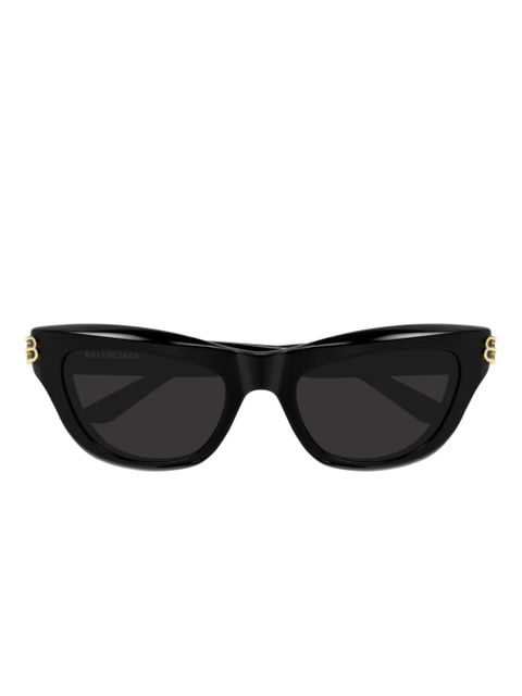 Balenciaga Eyewear cat-eye logo sunglasses - Black - zdjęcie produktu nr 1