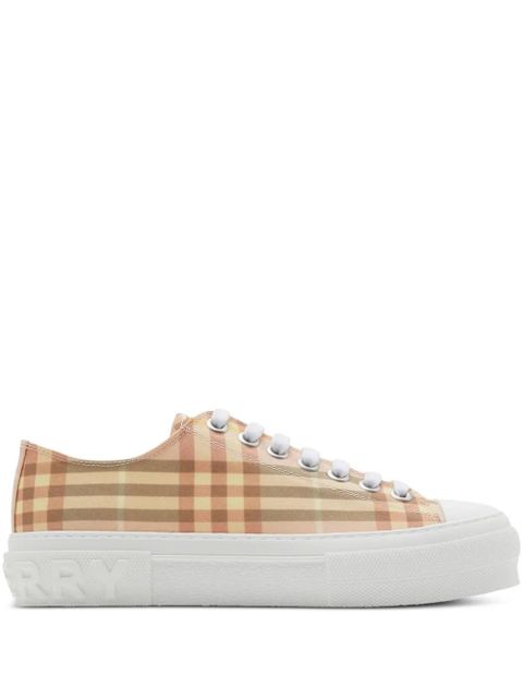 Burberry checkered sneakers - Brown - zdjęcie produktu nr 1