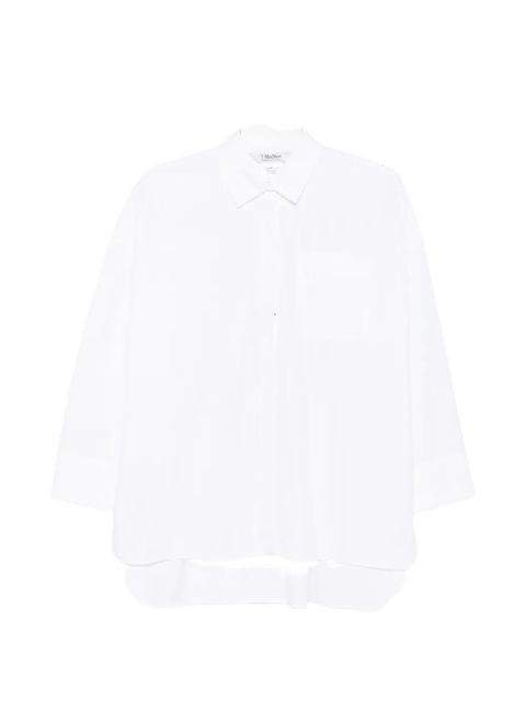 Max Mara pocket cotton shirt - White - zdjęcie produktu nr 1
