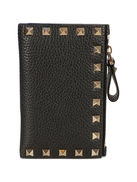 Valentino Garavani rockstud zipped wallet - Black
