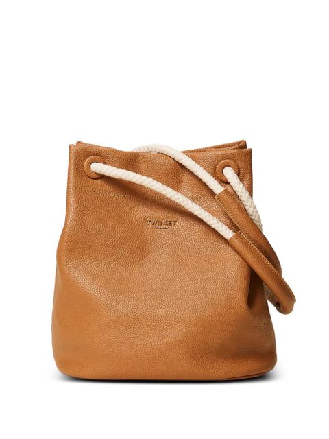 TWINSET rope-handles bucket bag - Brown - zdjęcie produktu nr 1