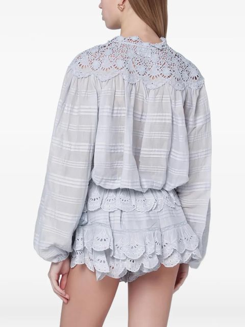 ISABEL MARANT Polly shirt - Blue