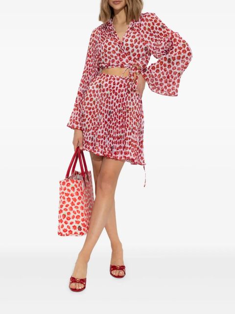 Versace floral-motif pareo - White - zdjęcie produktu nr 2