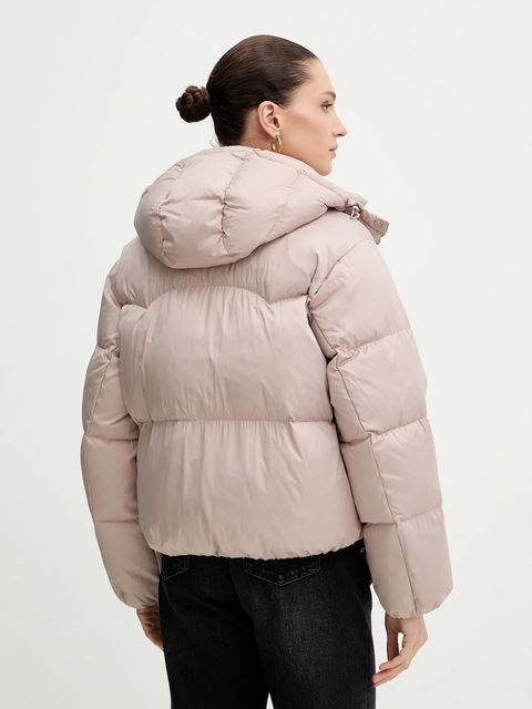Levi's kurtka puchowa kolor różowy zimowa 003MD