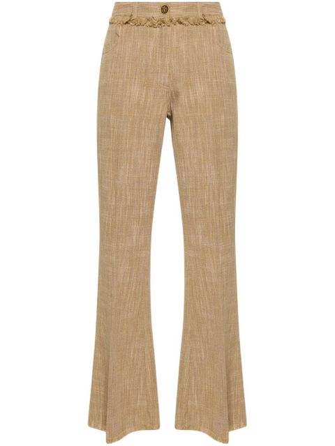 ETRO flared cropped trousers - Brown - zdjęcie produktu nr 1