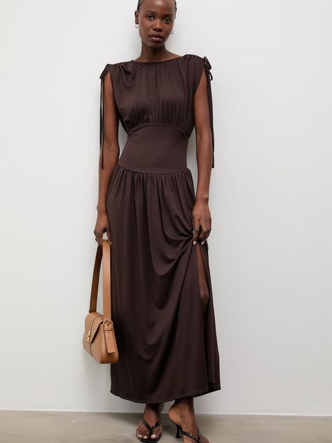 Answear.LAB sukienka z wiskozą - zdjęcie produktu nr 1