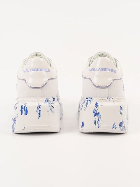 Karl Lagerfeld sneakersy skórzane ANAKAPRI damskie kolor biały KL63511F