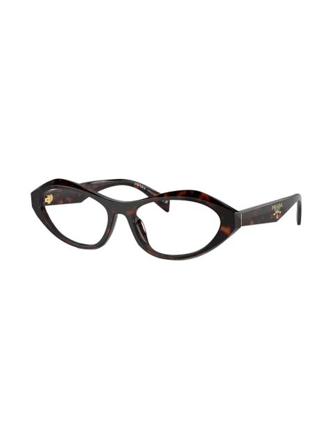 Prada Eyewear PR A21V glasses - Brown - zdjęcie produktu nr 2