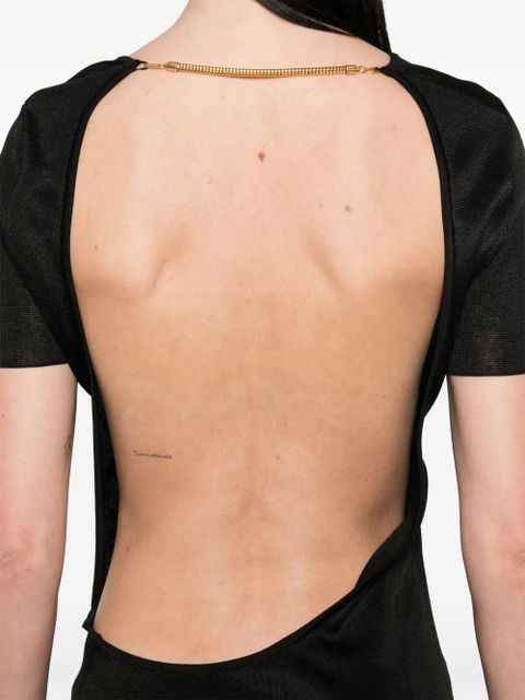 TOM FORD open-back gown - Black