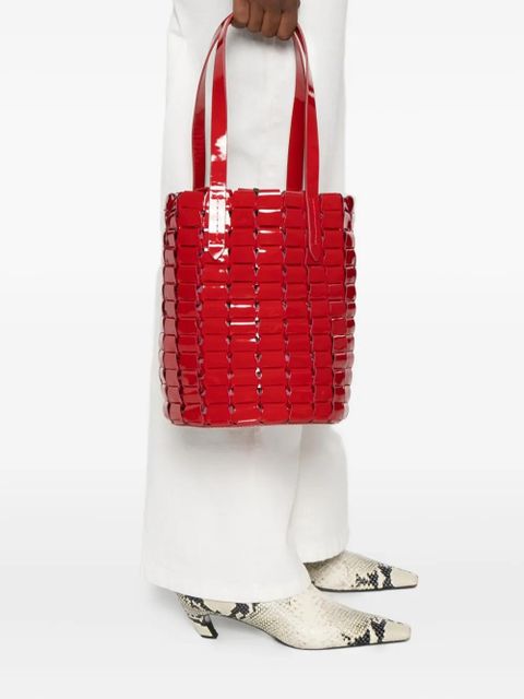 DRAGON DIFFUSION leather bucket bag - Red