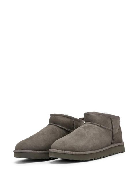 UGG Classic Ultra Mini suede ankle boots - Grey - zdjęcie produktu nr 2