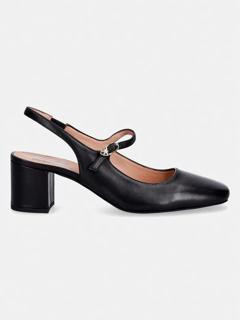 Love Moschino czółenka skórzane - zdjęcie produktu nr 1