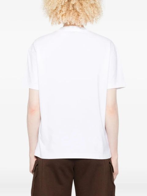 Off-White floral-logo T-shirt
