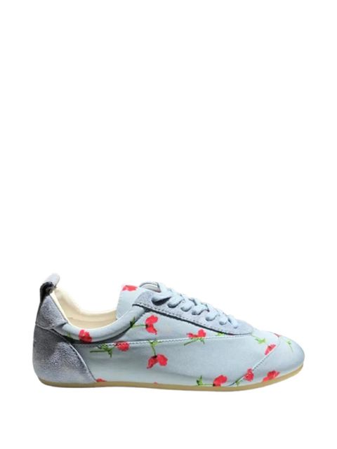 Jil Sander Etage floral-print sneakers - Blue - zdjęcie produktu nr 1