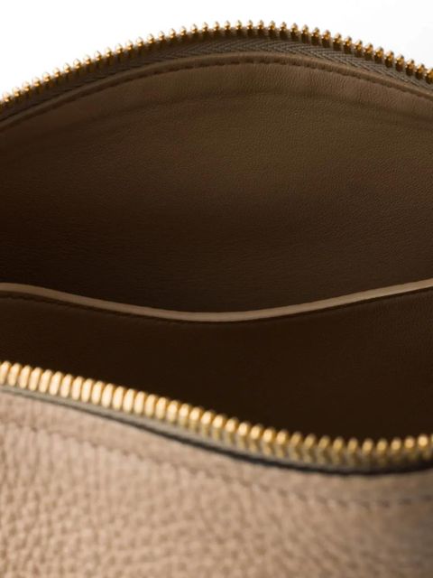 Prada small logo-lettering tote bag - Neutrals