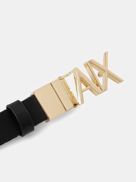 Armani Exchange pasek skórzany damski kolor brązowy XW002127 AF17157 - zdjęcie produktu nr 2