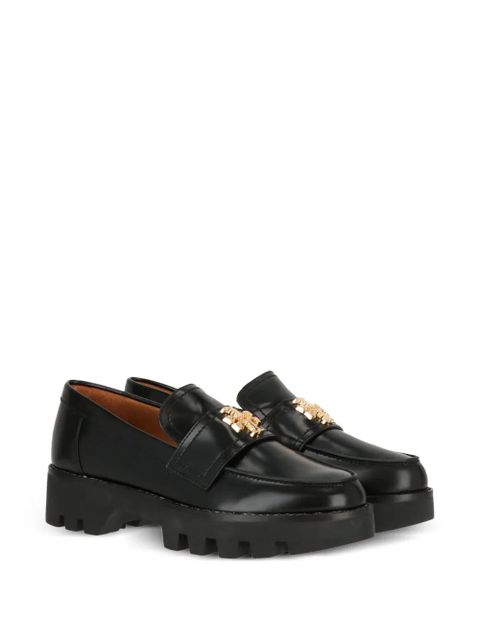 Tory Burch logo-detail loafers - Black - zdjęcie produktu nr 2