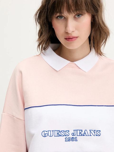 Guess Jeans bluza bawełniana - zdjęcie produktu nr 2