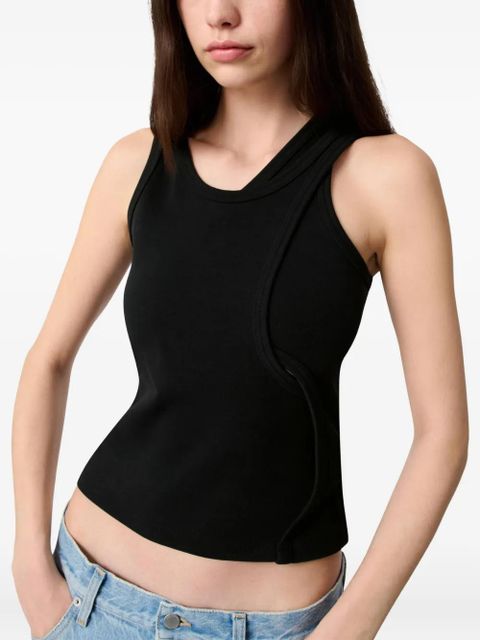 Axel Arigato asymmetric tank top - Black