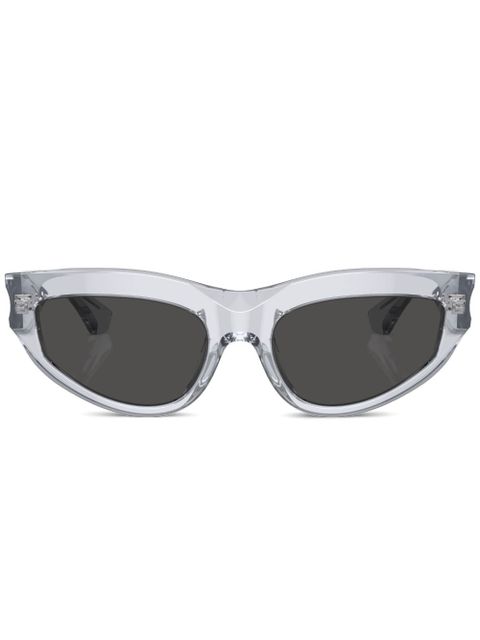 Burberry Eyewear transparent cat-eye sunglasses - Grey - zdjęcie produktu nr 1