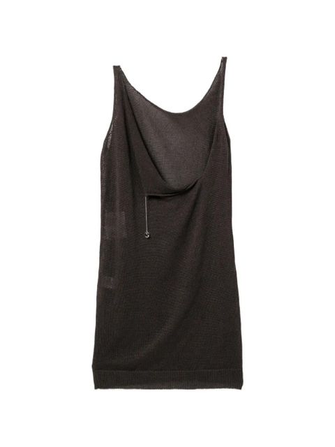 Paloma Wool Long Lotti mini dress - Brown - zdjęcie produktu nr 1