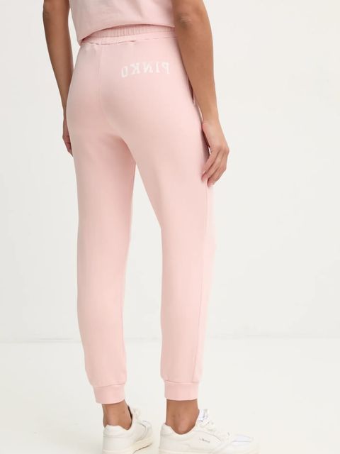 Pinko spodnie dresowe bawełniane