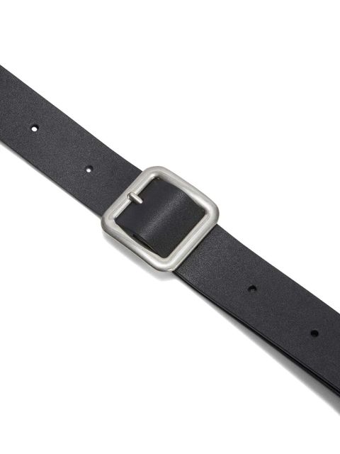 Jil Sander leather belt - Black - zdjęcie produktu nr 2