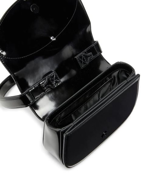 Diesel 1DR leather shoulder bag - Black