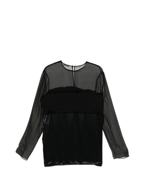 Ferragamo panelled top - Black - zdjęcie produktu nr 2