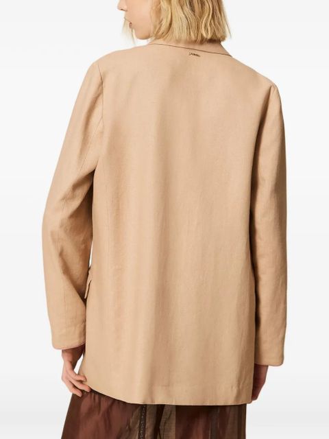 TWINSET woven blazer - Neutrals