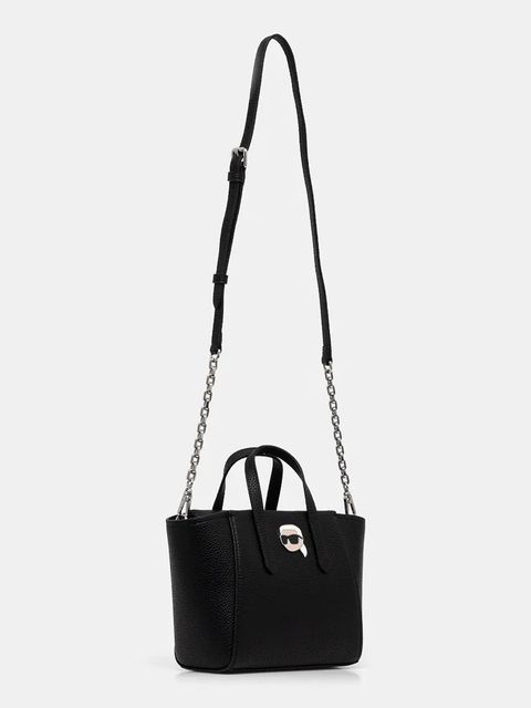 Karl Lagerfeld torebka IKON kolor czarny A1W30499 - zdjęcie produktu nr 2